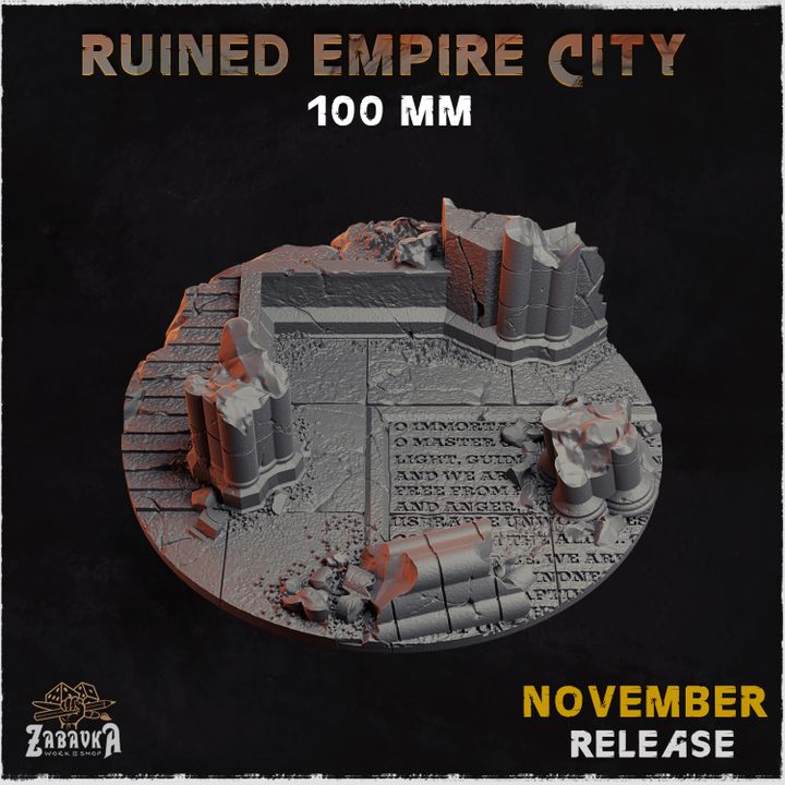 Ruined Empire Base Toppers