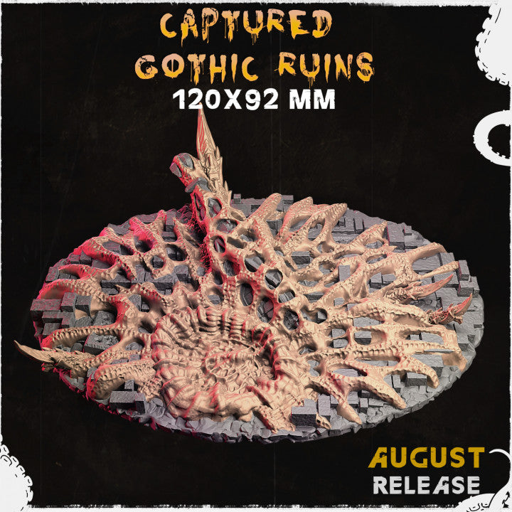 Gothic Ruins Basing bits and Toppers