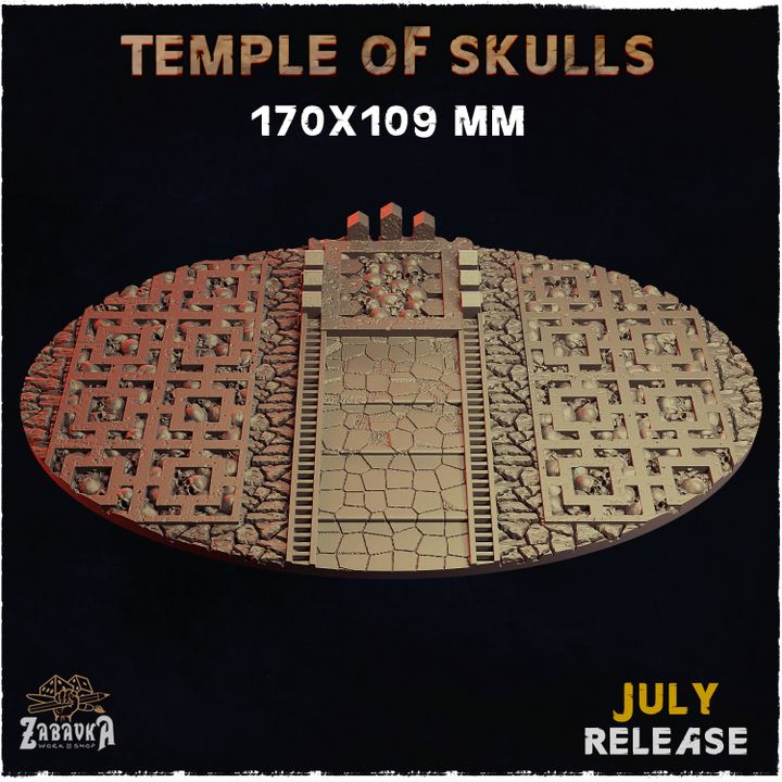 Temple and Skulls Basing bits and Toppers