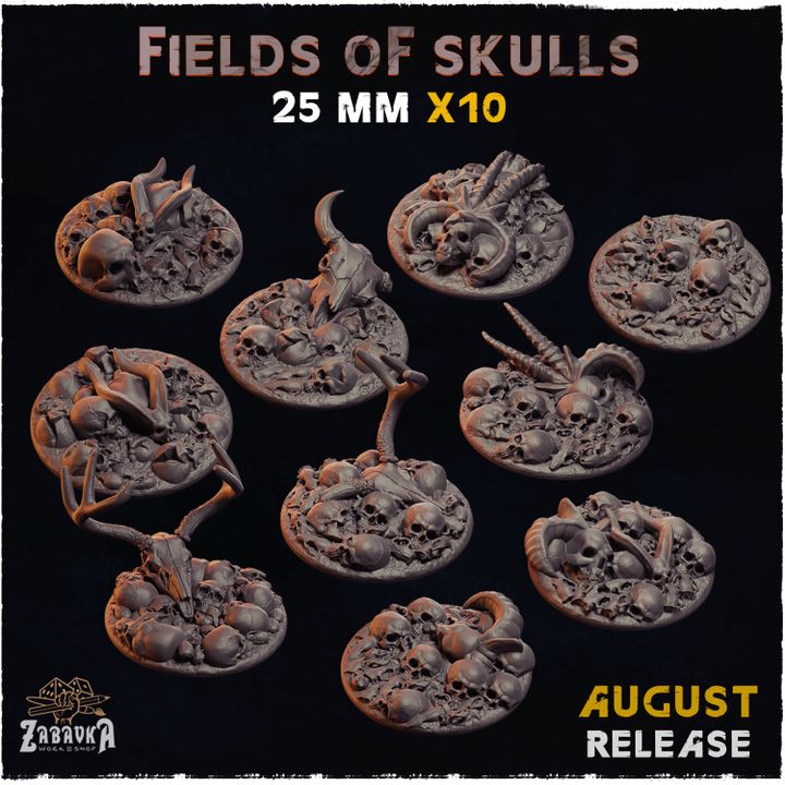 Skull and Bones Base Toppers