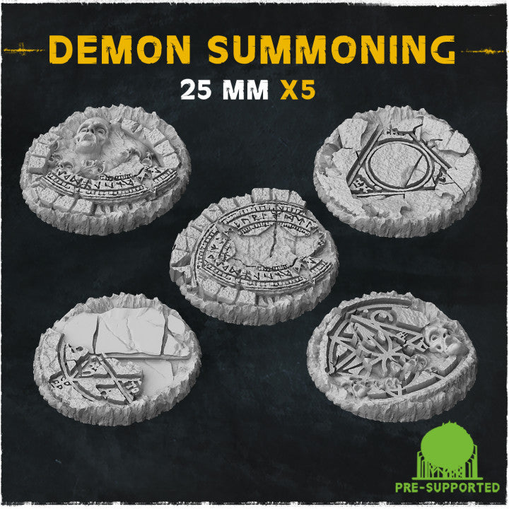 Demon Summoning Base Toppers