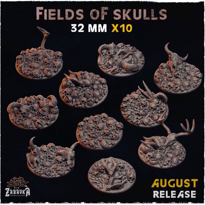 Skull and Bones Base Toppers
