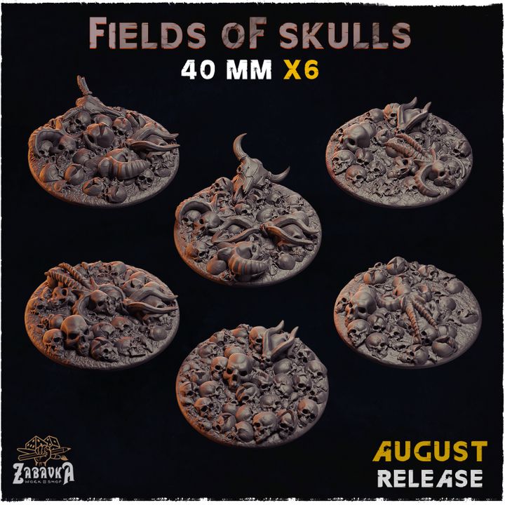 Skull and Bones Base Toppers
