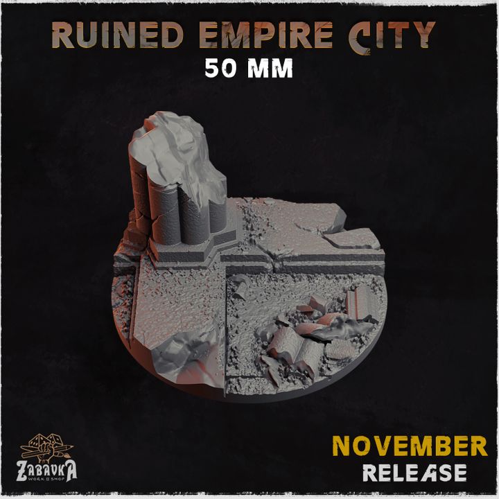 Ruined Empire Base Toppers