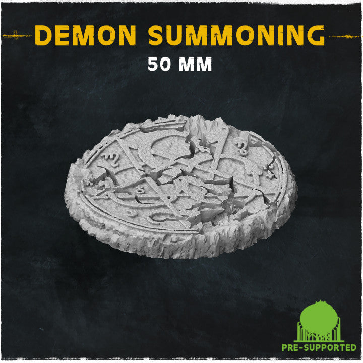 Demon Summoning Base Toppers