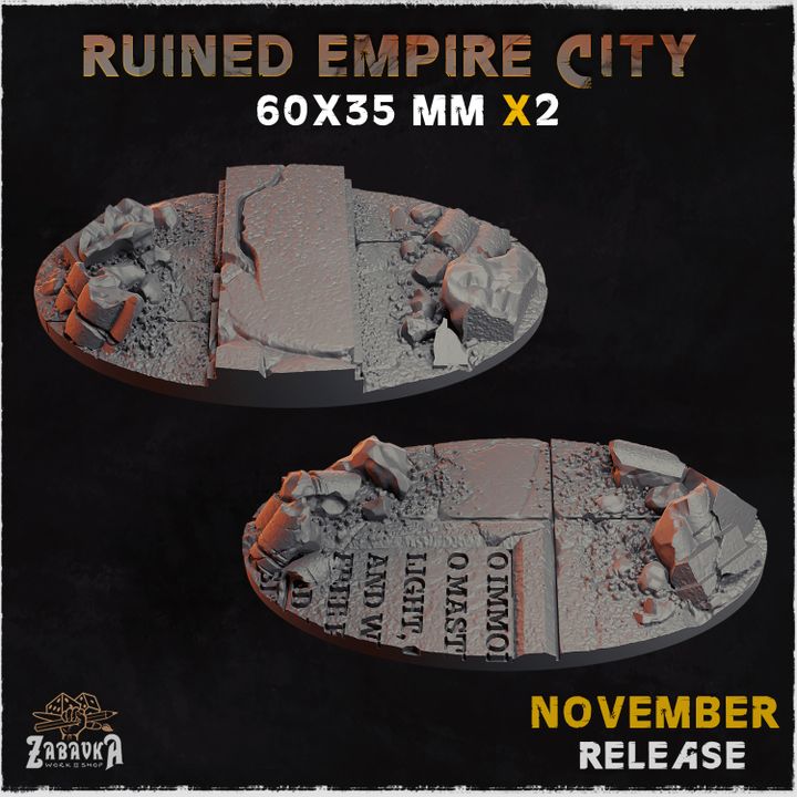 Ruined Empire Base Toppers