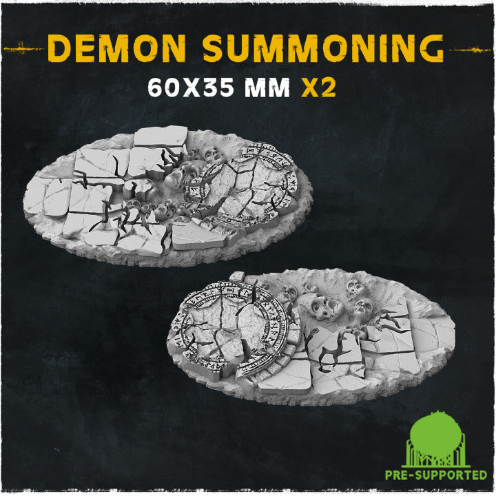 Demon Summoning Base Toppers