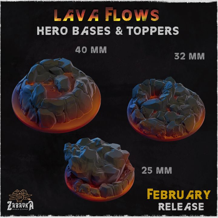 Lava Flows - Base Toppers