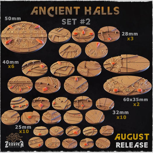 Ancient Halls - Base Toppers