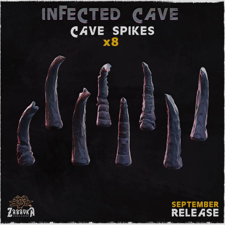 Infected Cave - Basing Bits