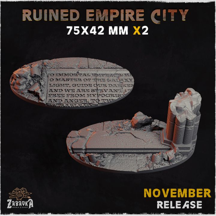 Ruined Empire Base Toppers