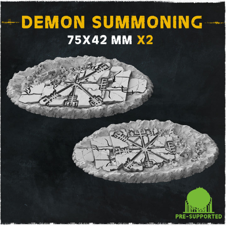 Demon Summoning Base Toppers