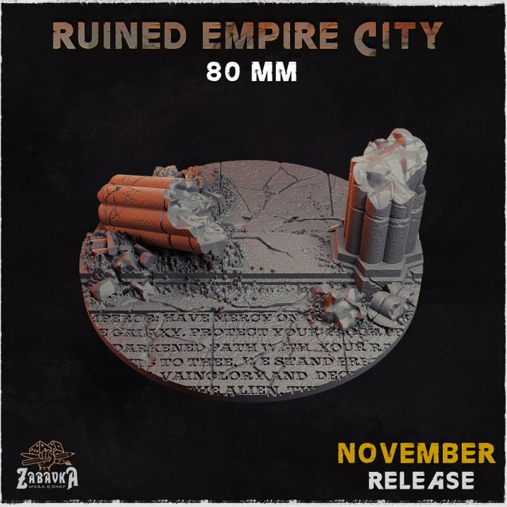 Ruined Empire Base Toppers