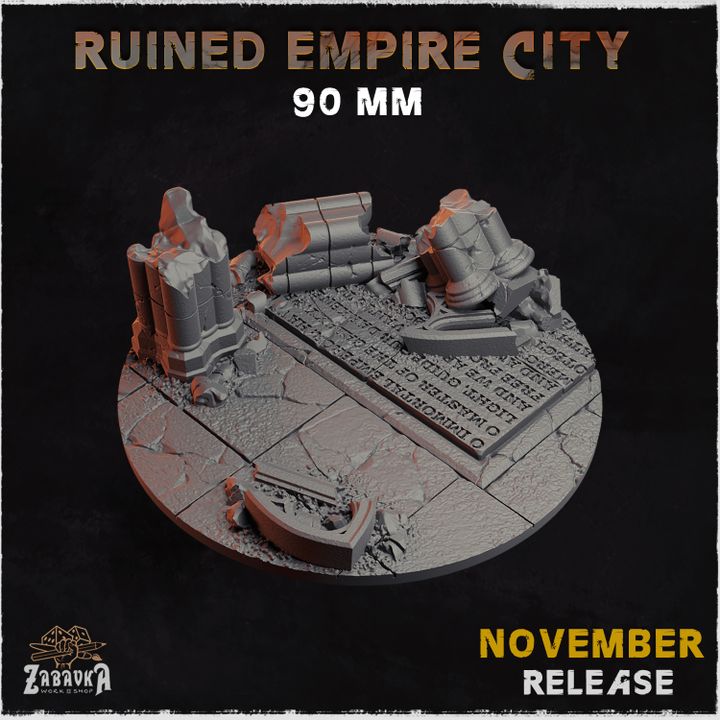 Ruined Empire Base Toppers