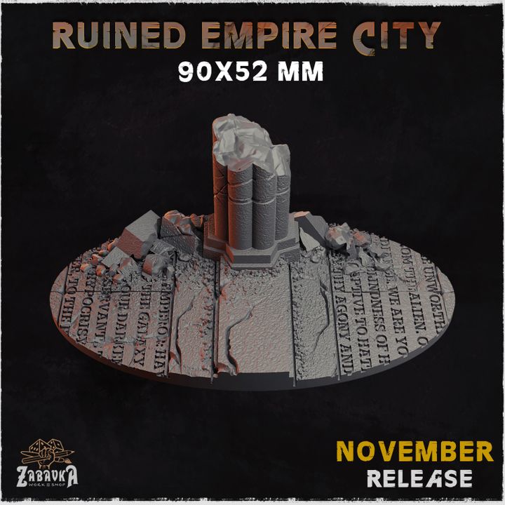 Ruined Empire Base Toppers