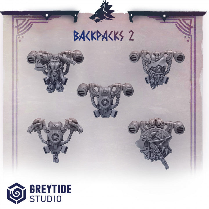 Greytide studio back packs 2