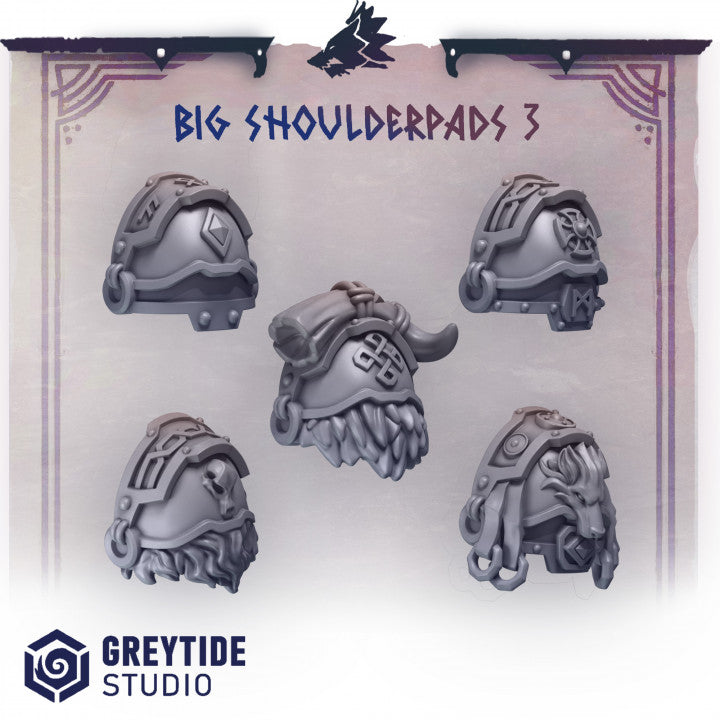 Greytide studio big shoulder pads 3