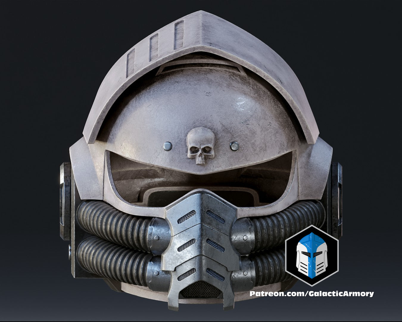 Full-Scale Loyalist Space Marine Helmets