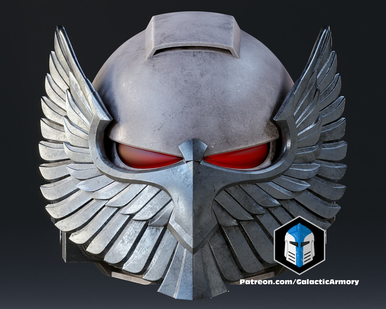 Full-Scale Loyalist Space Marine Helmets