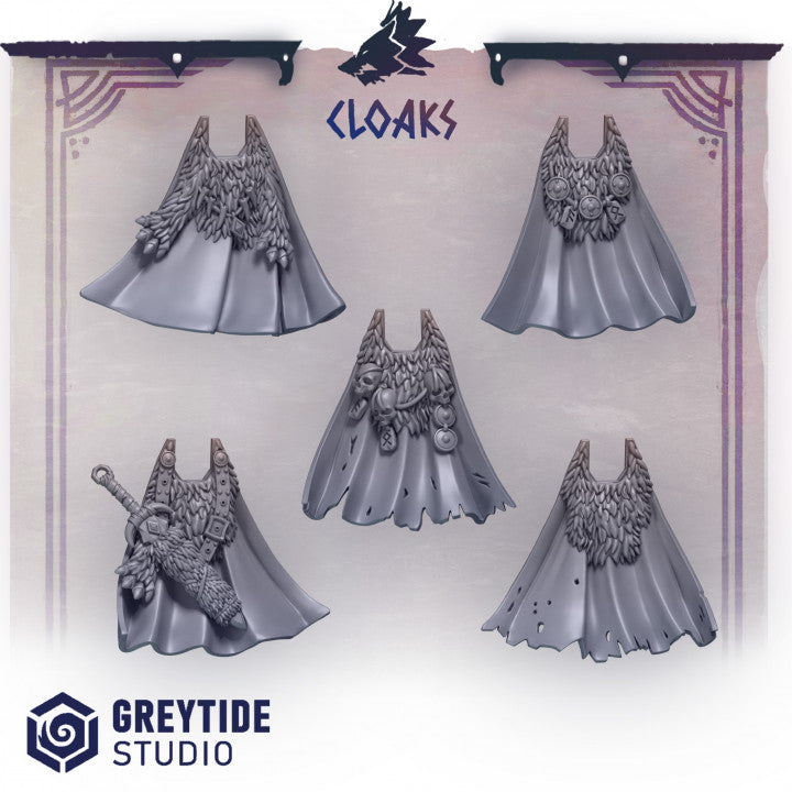 Greytide studio cloaks