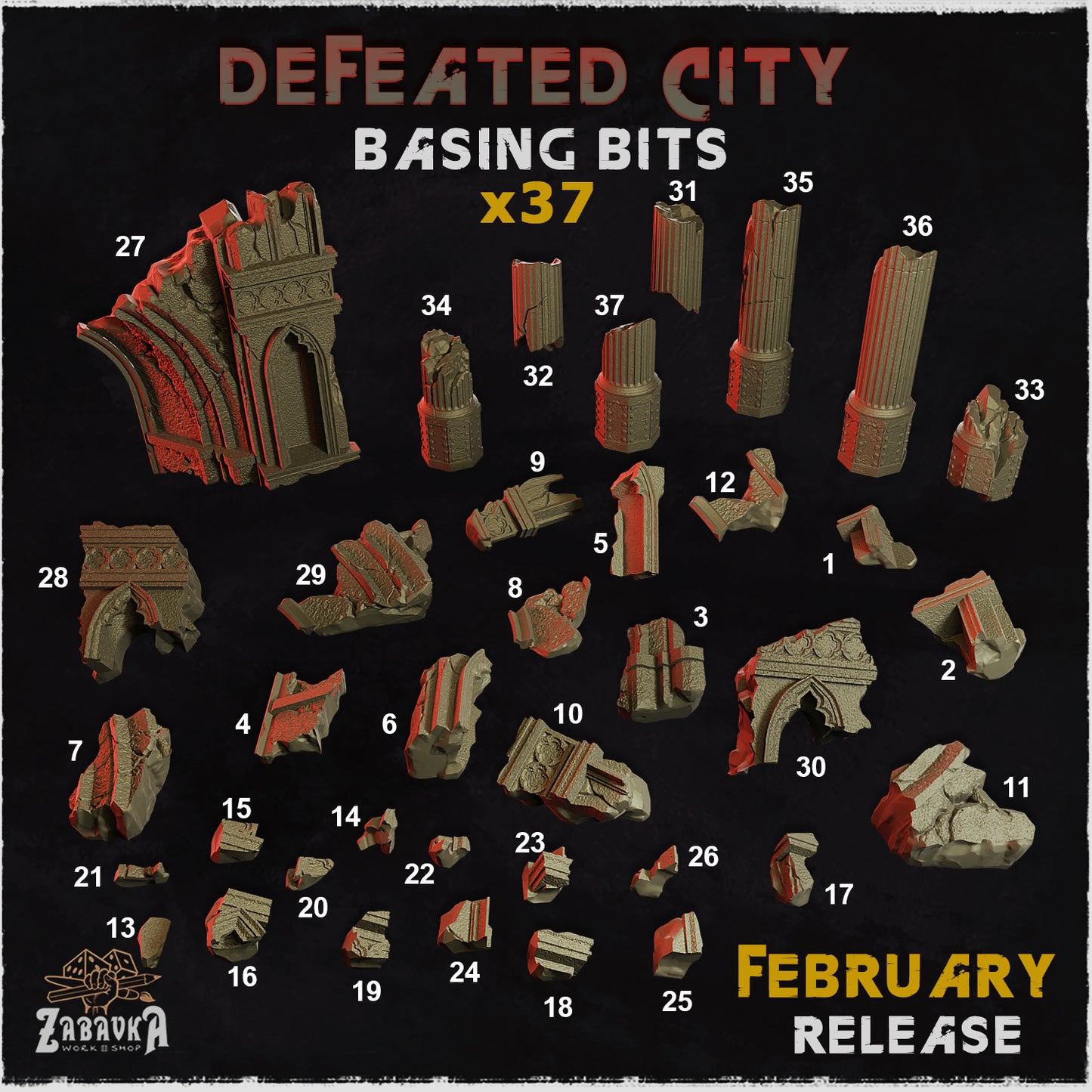 Defeated City Basing Bits