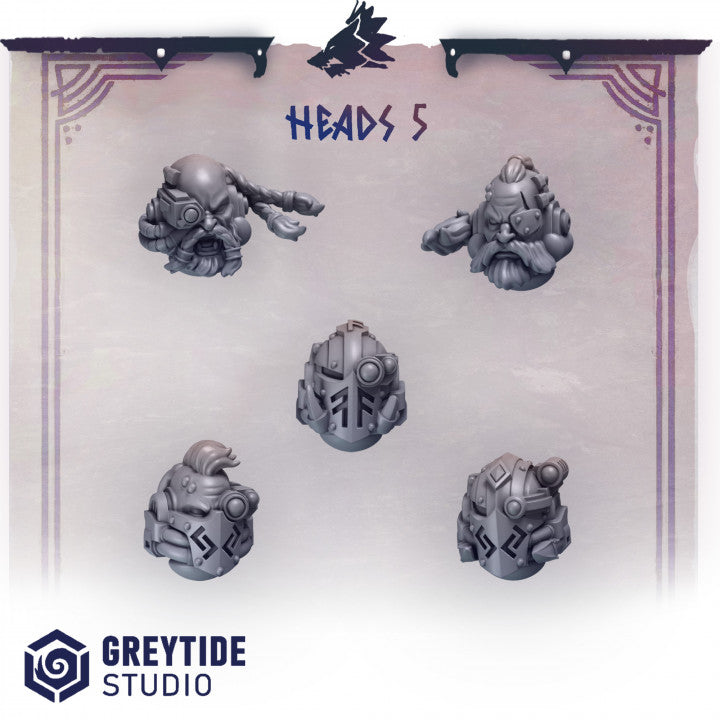 Greytide studio heads 5