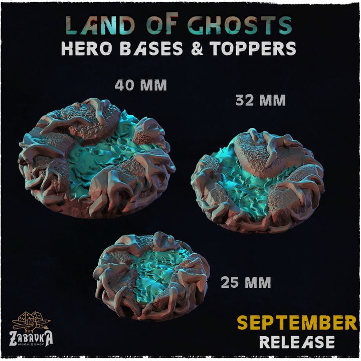 Land of Ghosts Base Toppers