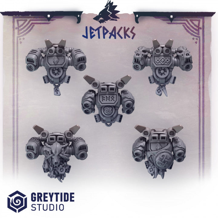 Greytide studio jump packs