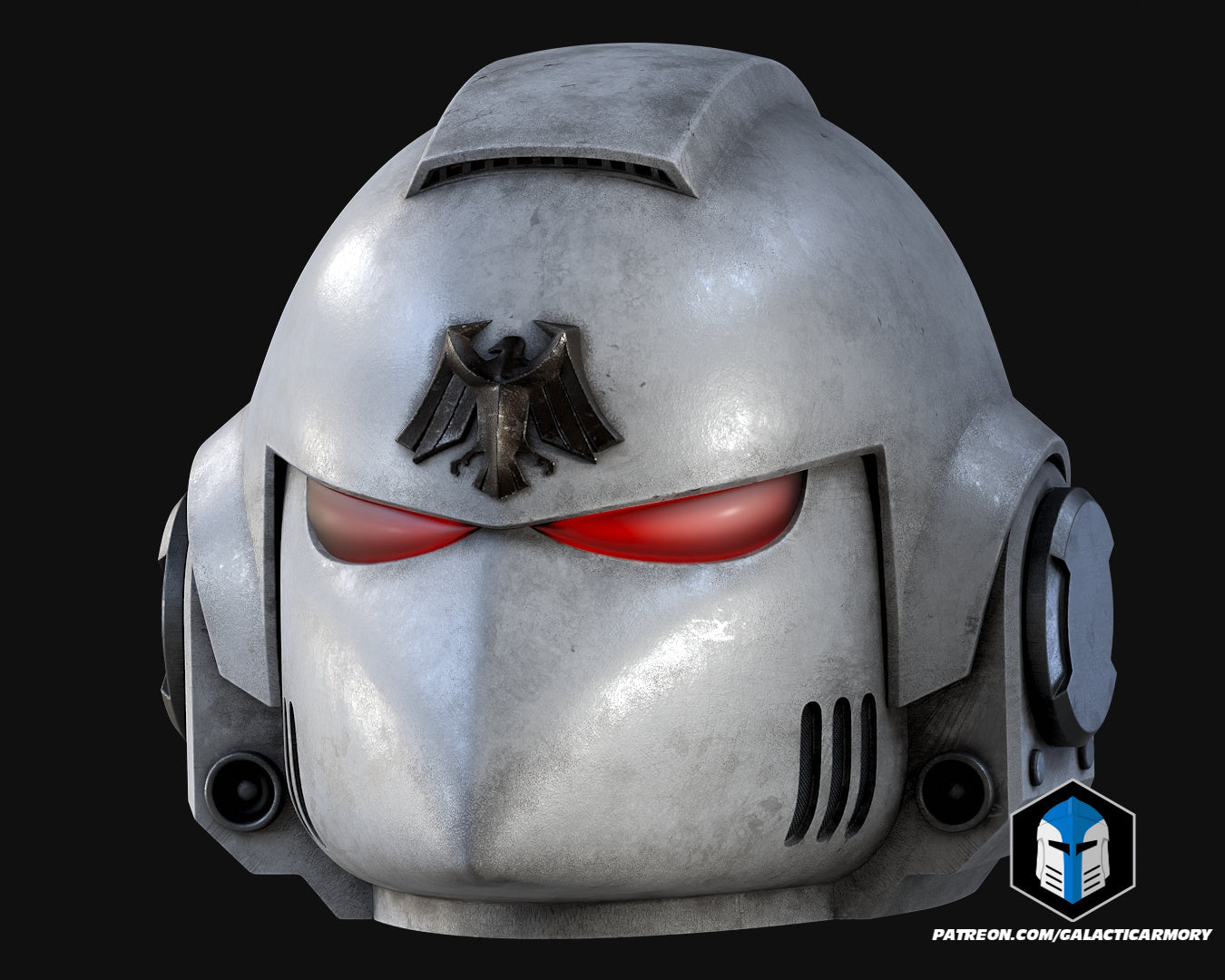 Full-Scale Loyalist Space Marine Helmets