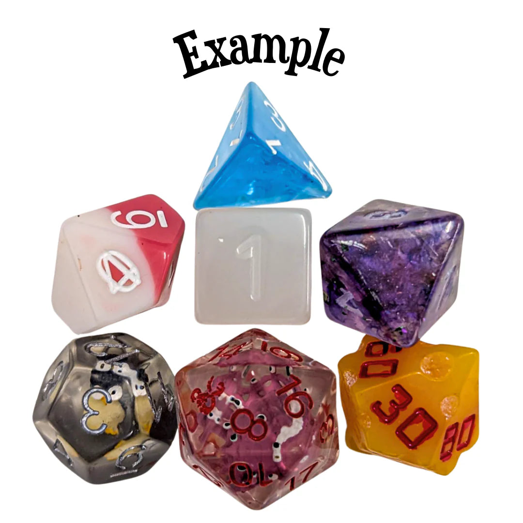Mystery Dice Goblin - Mystery Dice Set - Dice of Disappointment
