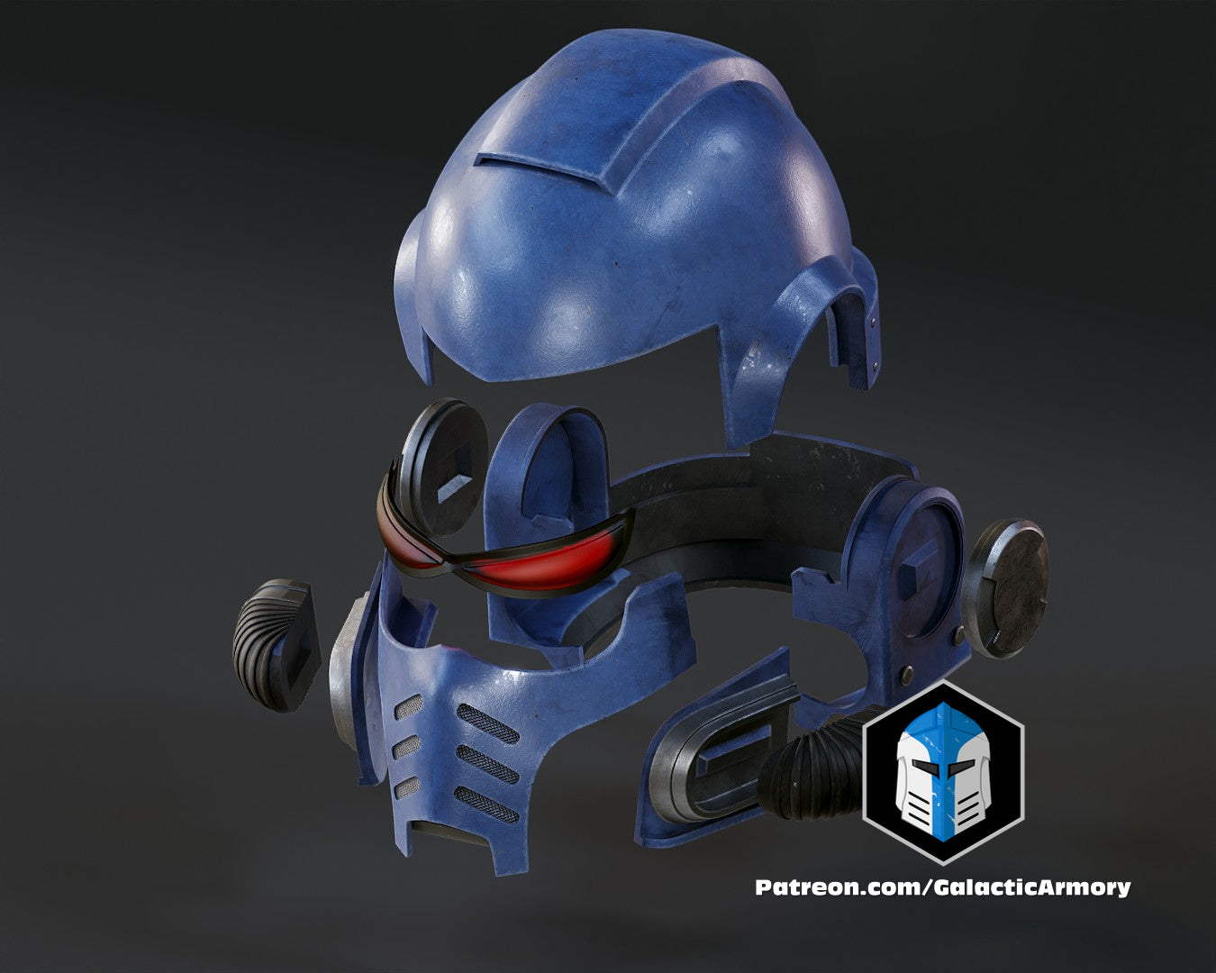 Full-Scale Loyalist Space Marine Helmets