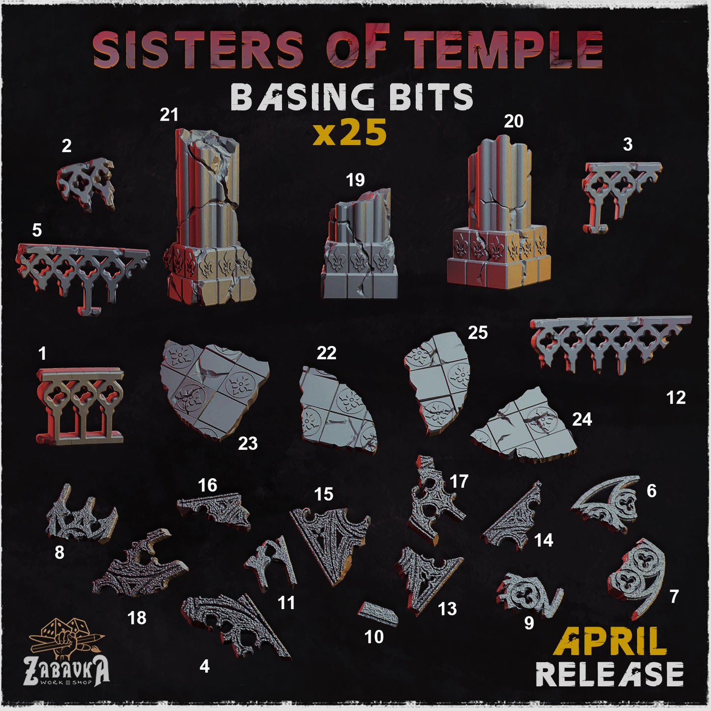 Holy Sisters Temple - Basing Bits
