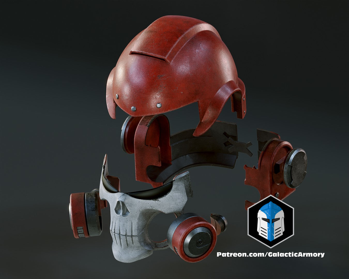 Full-Scale Loyalist Space Marine Helmets