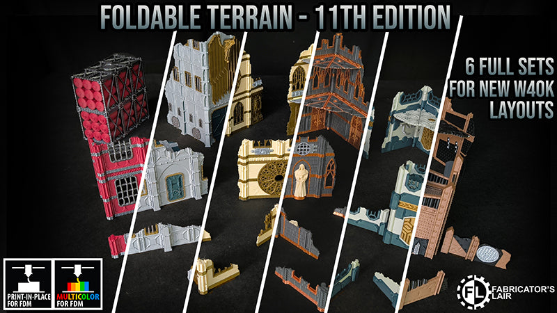 11th Edition Foldable Terrain