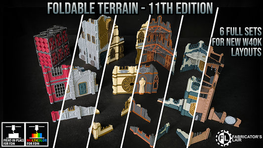 11th Edition Foldable Terrain