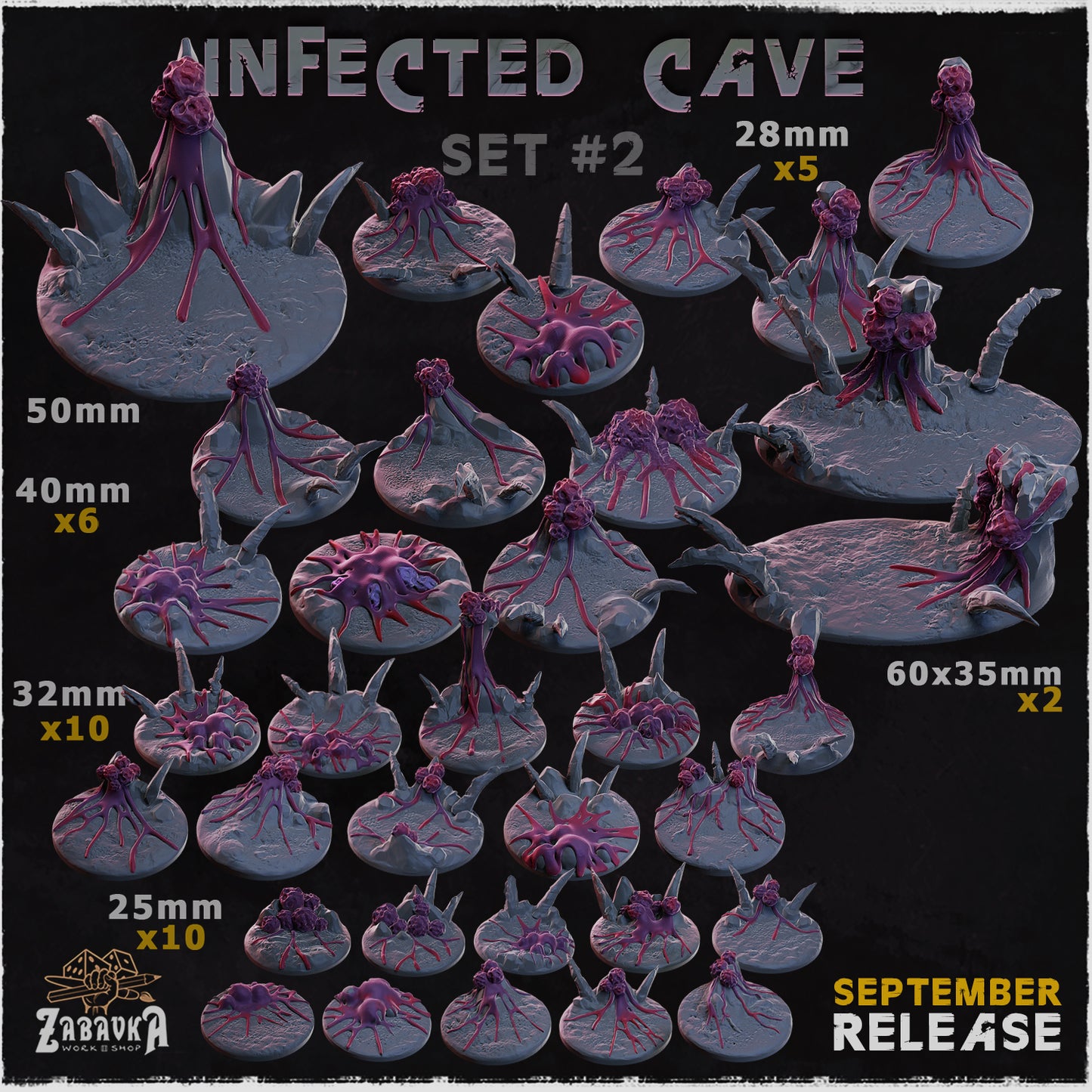 Infected Cave - Base Toppers