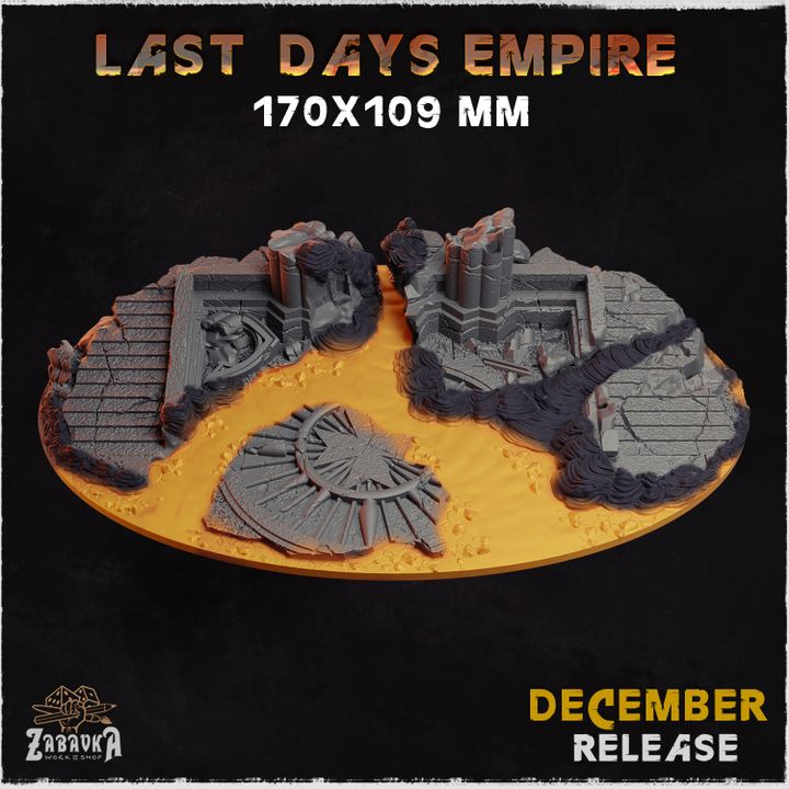 Lava and Fire Set 1 Base Toppers