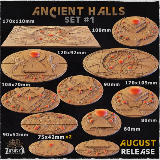 Ancient Halls - Base Toppers