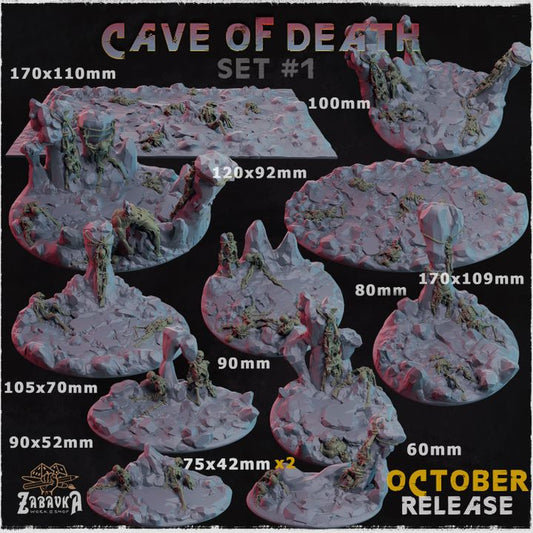 Cave of Death - Base Toppers