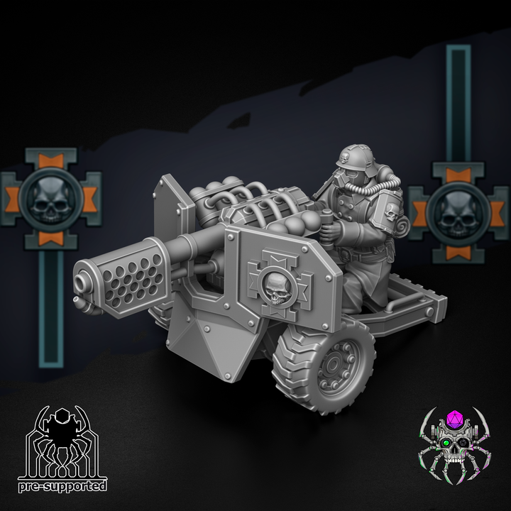Korps of Ashes - Heavy Weapons Squad