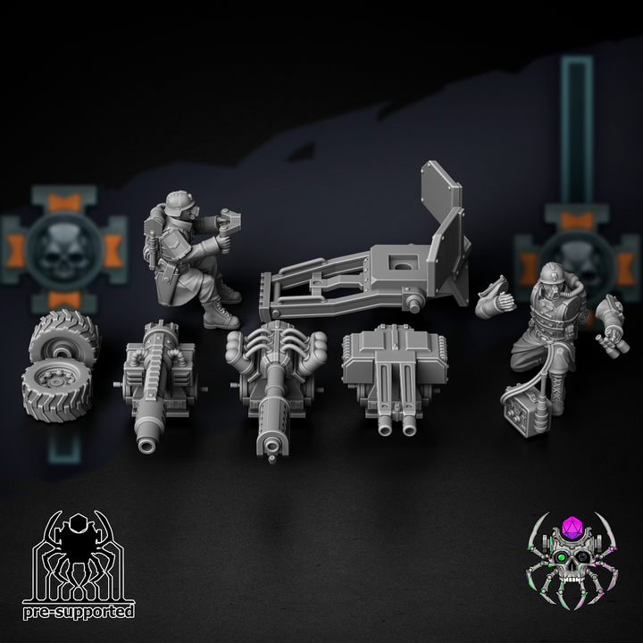 Korps of Ashes - Heavy Weapons Squad