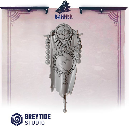 Primal Hounds - Primaris Conversion - Fenrir's Balance - Battle Standard