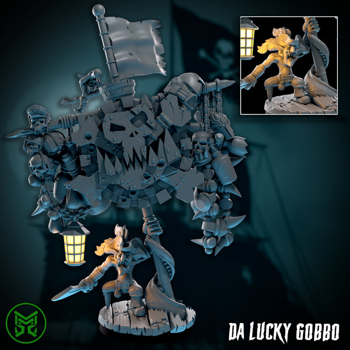 Pirate Orcs - Blackbeard Throat Kutta and Napoleon Gobapart