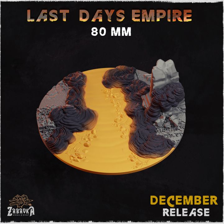Lava and Fire Set 1 Base Toppers