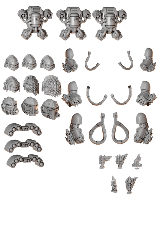 Anvil Wardens - Primaris Conversion - Aggressive Upgrade