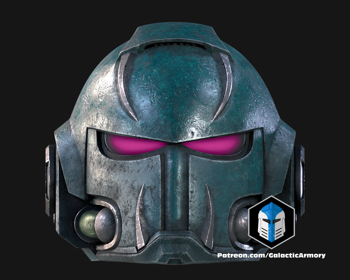 Full-Scale Heretic Marine Helmets