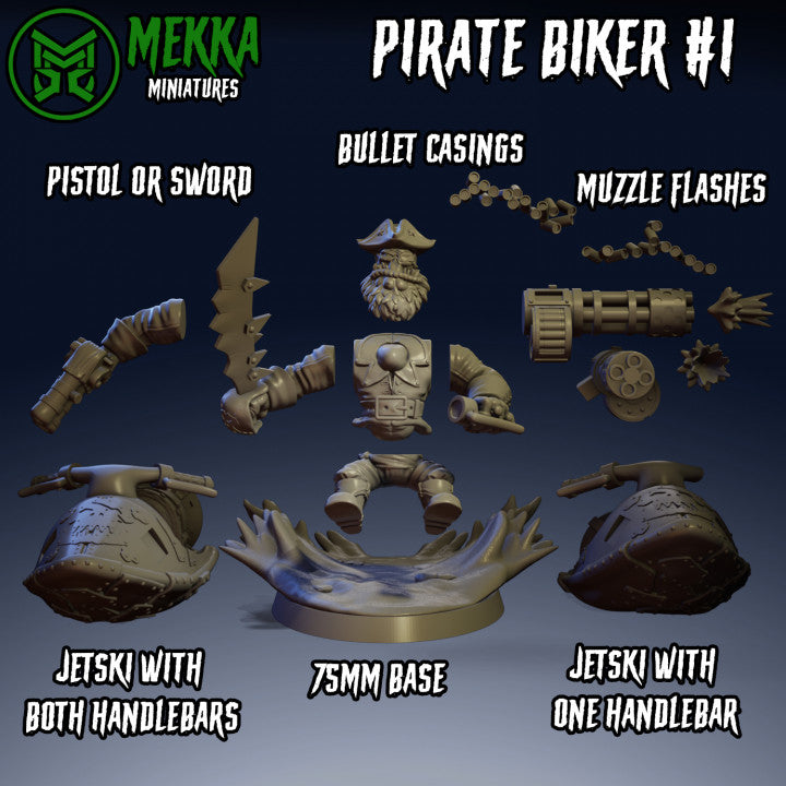 Pirate Orcs - Pirate Bikers