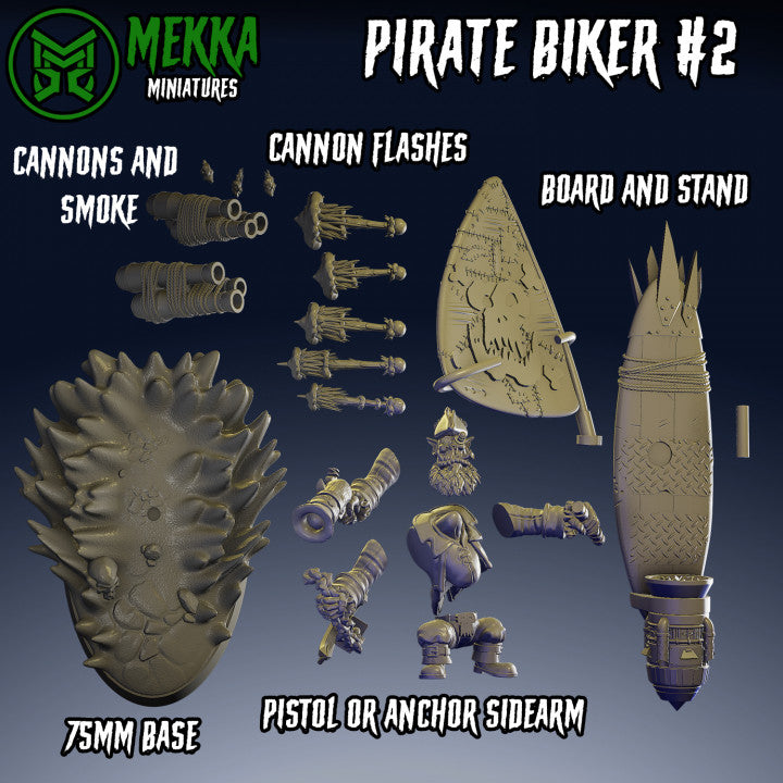 Pirate Orcs - Pirate Bikers