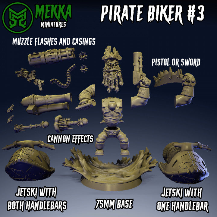 Pirate Orcs - Pirate Bikers