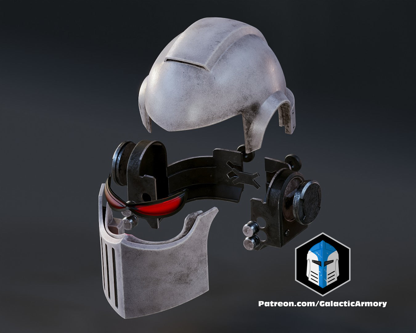 Full-Scale Loyalist Space Marine Helmets